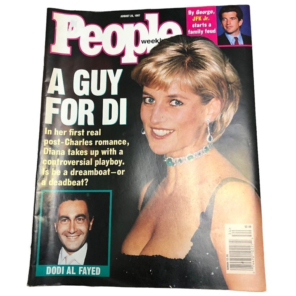 Princess Diana Lot of 5 Vintage People Magazines Late 90s - Picture 2 of 6